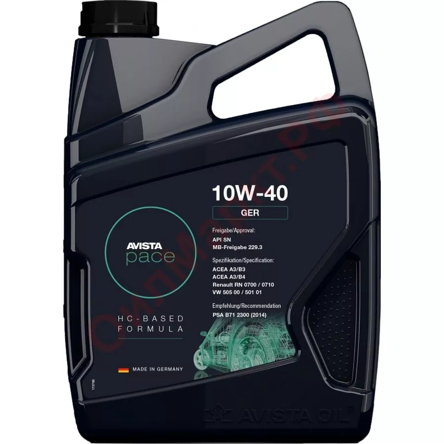 129_AVISTA-PACE-GER-FS-SAE-10W-40-5L