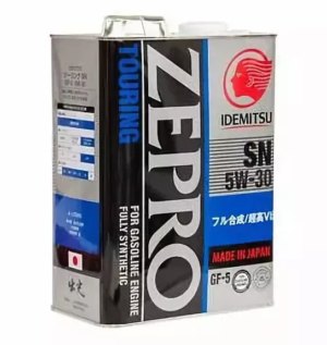 IDEMITSU ZEPRO TOURING 5W-30 SN/GF-5 4L