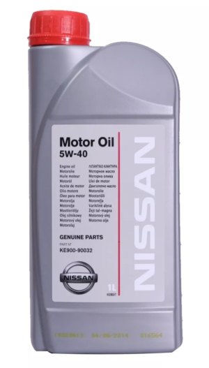 NISSAN MOTOR OIL 5W40 SN/CF 1L