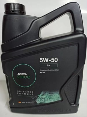 AVISTA PACE SN SAE 5W-50 4L