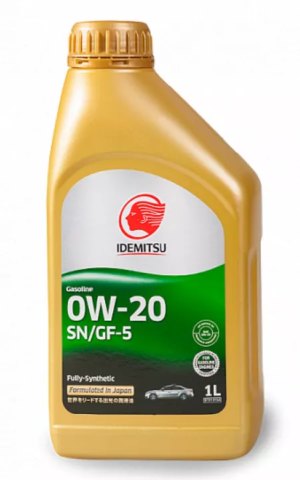 IDEMITSU FULLY-SYNTHETIC SN/CF 0W-20 1L