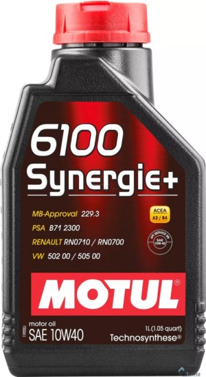 MOTUL 6100 SYNERGIE + 1L10W40
